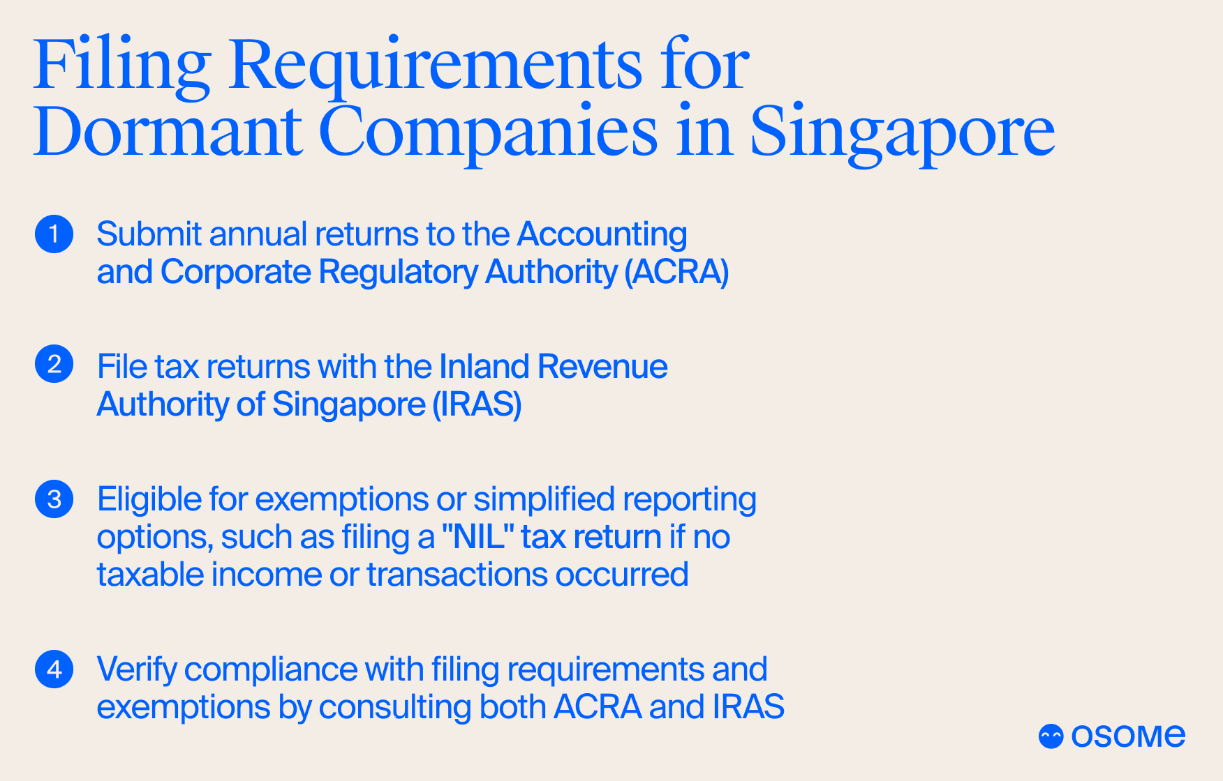 Dormant Companies in Singapore: A Complete Guide